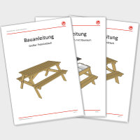Picknicktisch Bundle (Bauanleitung)