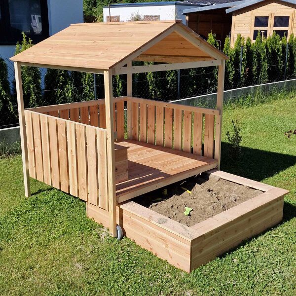 Sandkasten (Bauanleitung)