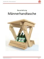 Männerhandtasche (Bauanleitung)