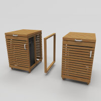 Mülltonnenhäuschen (Bauanleitung)