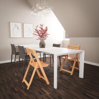 Bundle Klappstuhl und Wand-Klapptisch (Bauanleitung)