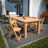 Bundle Klappstuhl und Wand-Klapptisch (Bauanleitung)