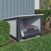 Rasenmäher Roboter Garage (Bauanleitung)