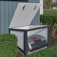 Rasenmäher Roboter Garage (Bauanleitung)