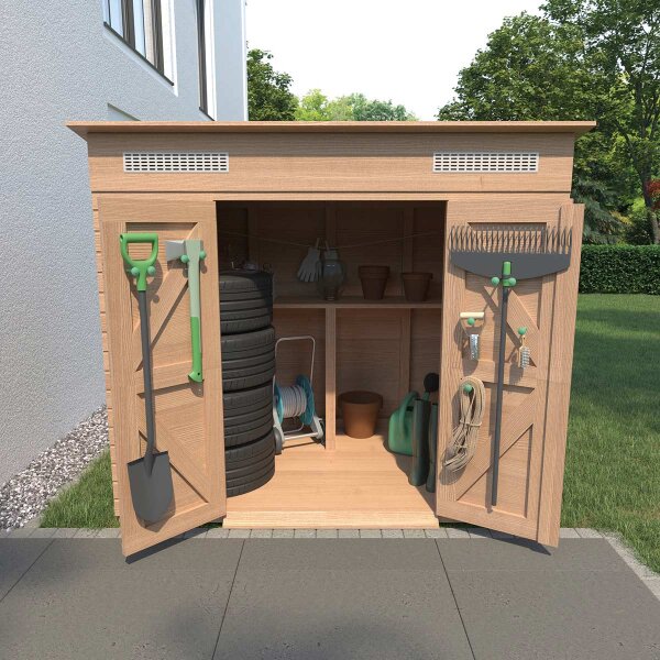 Gartenschuppen (Bauanleitung)