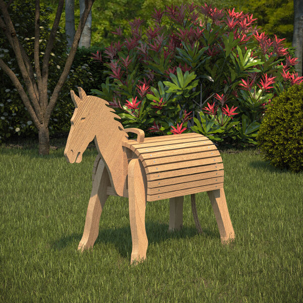 Voltigierpferd (Bauanleitung)