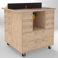 Großer Frästisch (Bauanleitung)