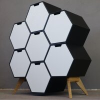 Hexagon-Sideboard (Bauanleitung)