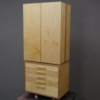 Bohrer-, Fräser- und Werkzeugschrank (Bauanleitung)