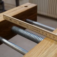 Mini Werkbank mit Vorderzange (Bauanleitung)