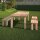 Gartentisch mit Bank (Bauanleitung)