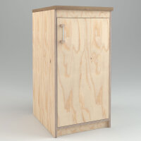 WmS - Regalschrank mit Tür (Bauanleitung)