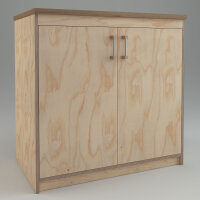 WmS - Regalschrank mit Tür (Bauanleitung)