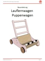Lauflernwagen Puppenwagen (Bauanleitung)