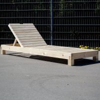 Gartenliege (Bauanleitung)