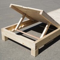 Gartenliege (Bauanleitung)