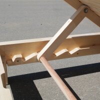 Gartenliege (Bauanleitung)