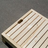 Gartenliege (Bauanleitung)