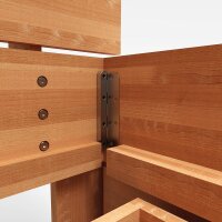 Massivholzbett (Bauanleitung)