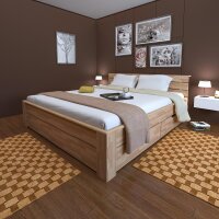 Massivholzbett (Bauanleitung)