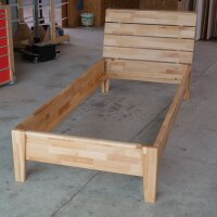 Massivholzbett (Bauanleitung)