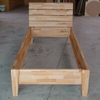 Massivholzbett (Bauanleitung)