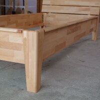 Massivholzbett (Bauanleitung)